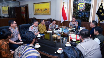 Polda Jambi Perkuat Sinergi dengan Asosiasi Ojol Nusantara, Dorong Kamseltibcarlantas dan Kamtibmas Kondusif